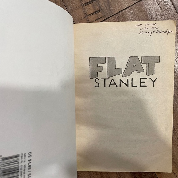 "Flat Stanley" 40th Anniversary Edition Paperback Book - Picture 5 of 7